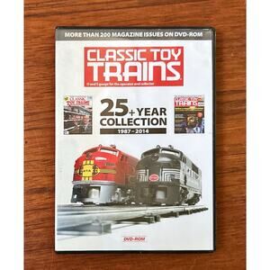 Classic Toy Trains: 25+ Year Collection 1987-2014 DVD-ROM Collector Reference